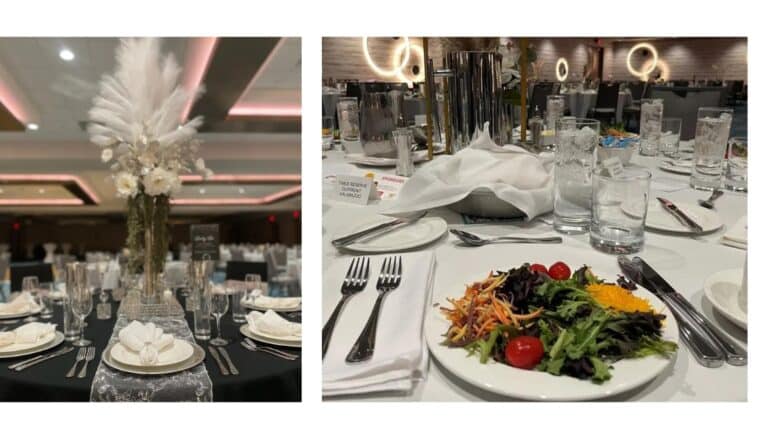 tables and placesettings